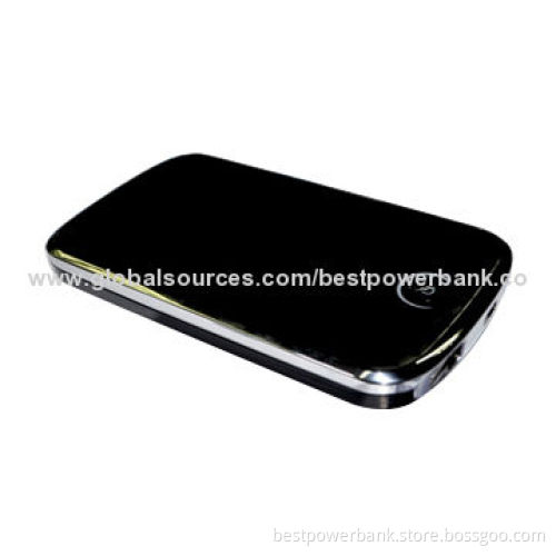 Super Safety 11,200mAh High-capacity Lithium Polymer Dual-USB Power Bank with 5.0V, 1A Input
